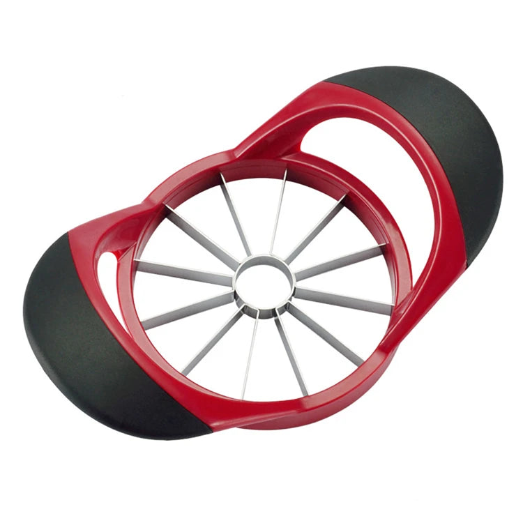 Extra Large 8 Blade Stainless Steel Apple Slicer & Corer – Sharp Apple Cutter & Divider – Perfect for Apples, Pears & Dragon Fruit