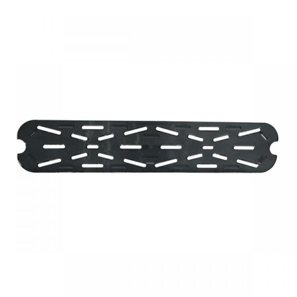 GN 1/2 Polycarbonate Gastronorm Drain Shelf Black - Design A Default Title
