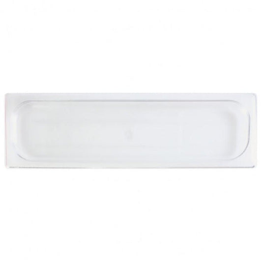 GN 2/4 Half Size Long Polycarbonate Clear Food Pan Lid Default Title