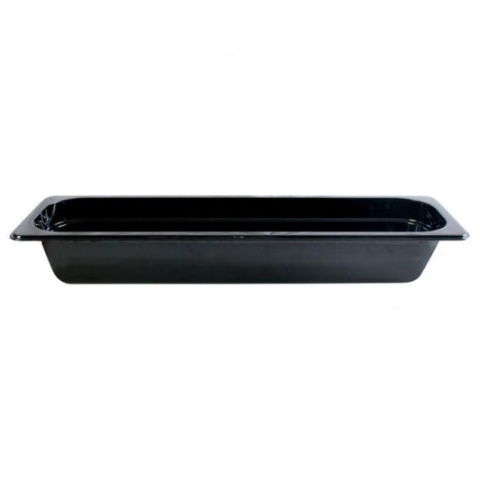 GN 2/4 Polycarbonate Gastronorm 65mm Black Default Title