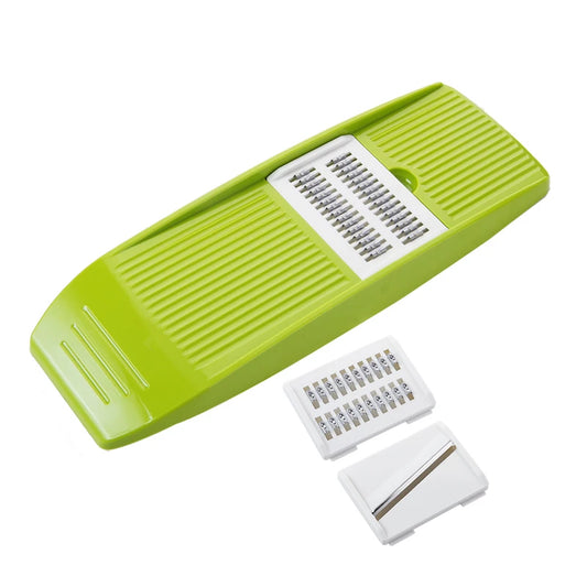 Stainless Steel Mandoline Slicer with 3 Blades – Julienne Vegetable Slicer & Cutter – Best for Potatoes, Carrots & Cucumbers Default Title