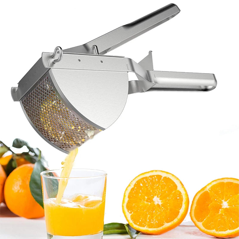 Stainless Steel Potato Ricer and Masher