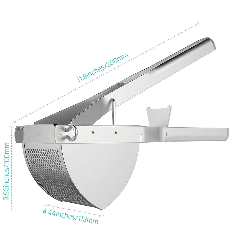 Stainless Steel Potato Ricer and Masher