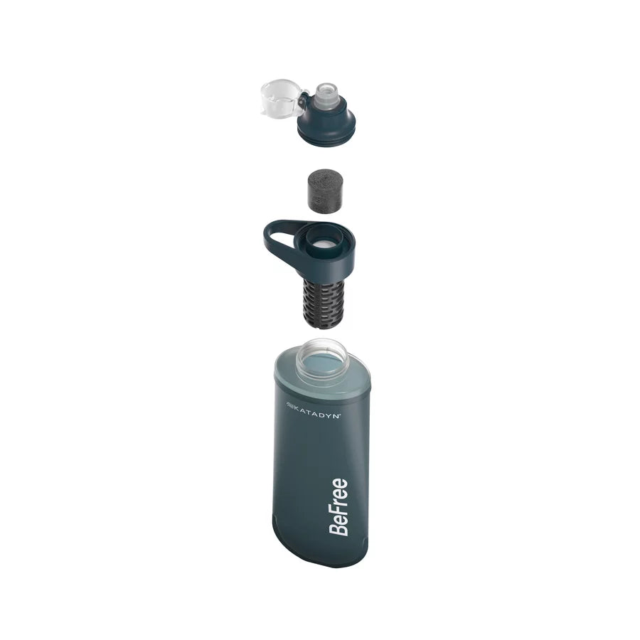 Activated 0.5L Filter Bottle Slate Blue