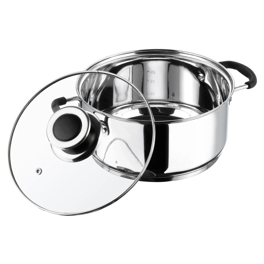 Stainless Steel Induction Friendly Master Chef Cookware Set Piece