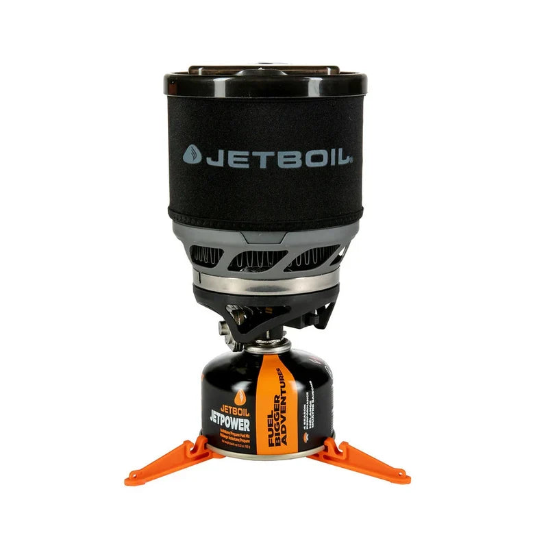 Compact Camping Cooking Pot and Burner Set Carbon