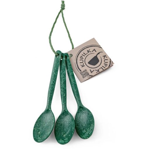 Tea Spoon Set Conifer Green