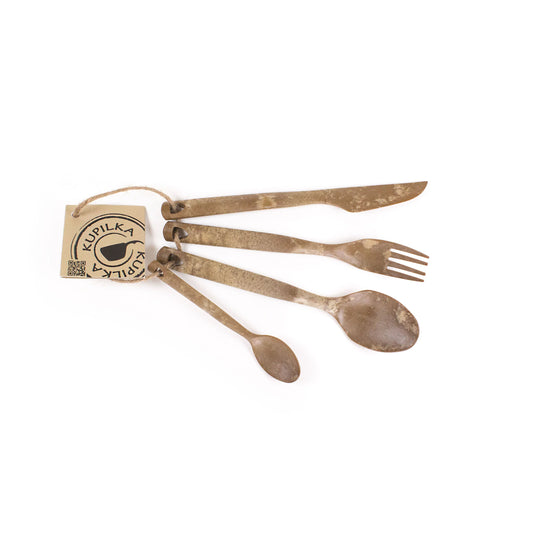 Natural Fibre Composite Cutlery Set of 4