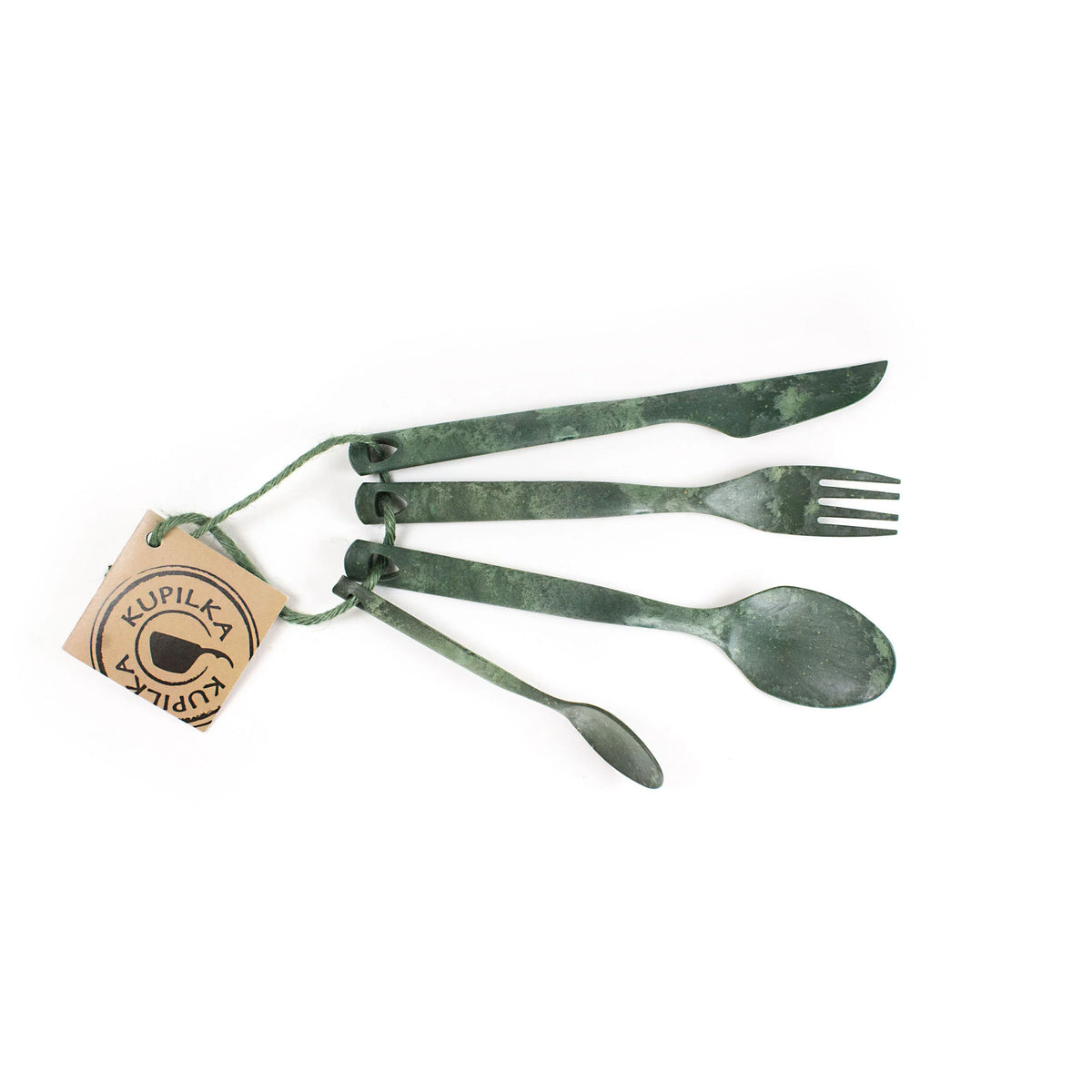 Natural Fibre Composite Cutlery Set of 4 Conifer
