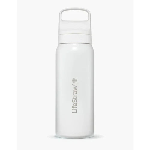 Stainless Steel Filter Water Bottle 700ml Polar White