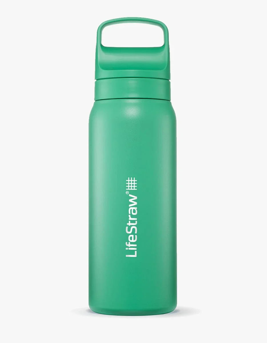 Stainless Steel Filter Water Bottle 700ml Cactus Green