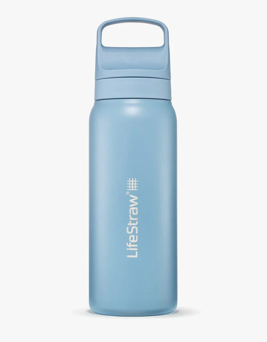 Stainless Steel Filter Water Bottle 700ml Icelandic Blue