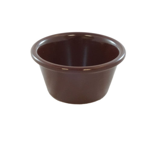 Contemporary Melamine Chocolate Ramekin 75ml - Pack of 12
