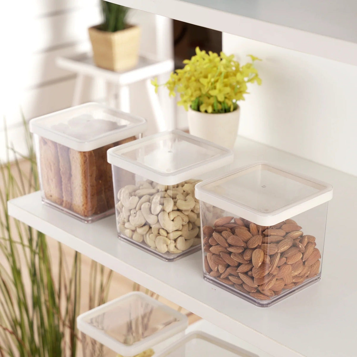 Airtight Food Storage Container - Set of 3 (1050 ml Each)