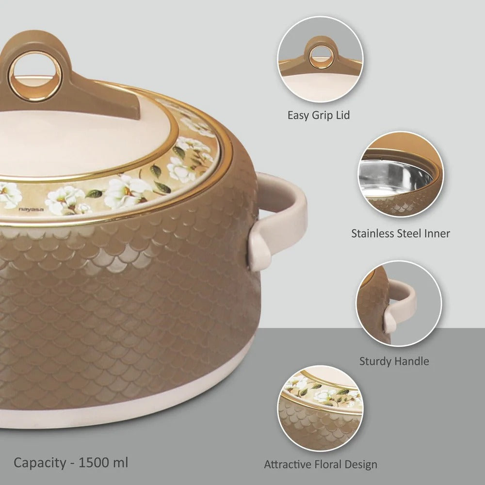 Coral Insulated Casserole 1500 ml
