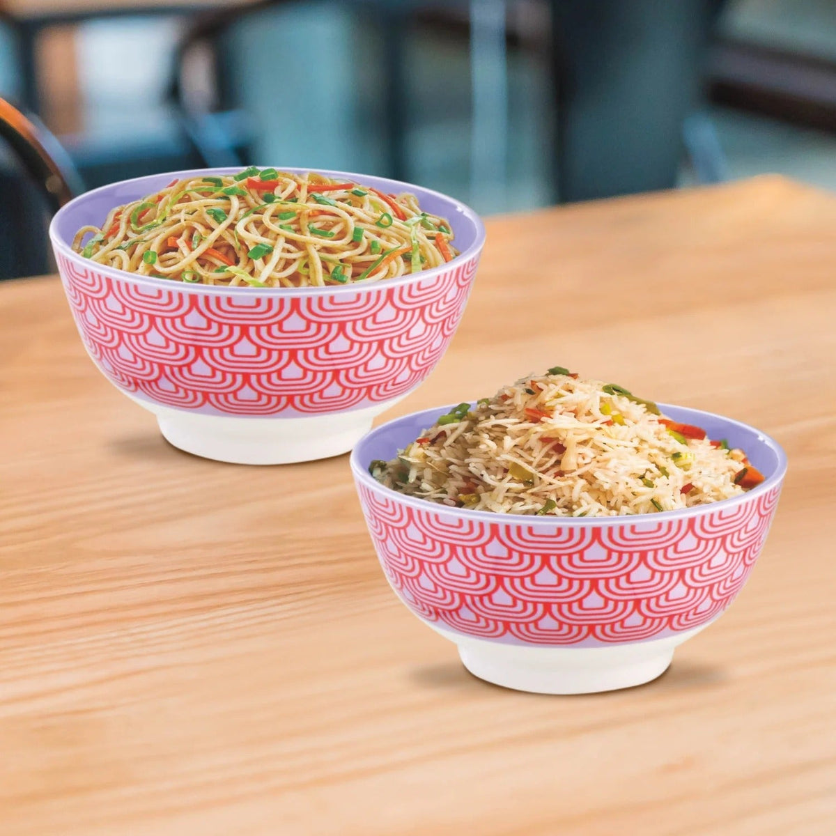 Melamine Noodle Bowl DLX Single 750 ml Imperial Violet