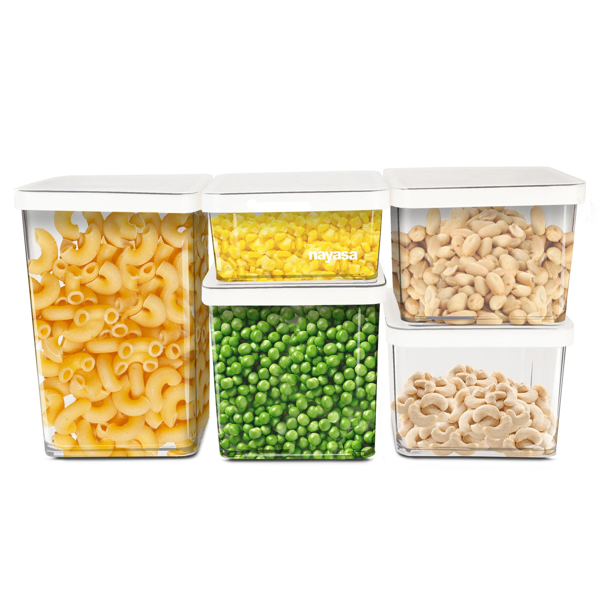 Airtight Food Storage Container Combo Set of 5