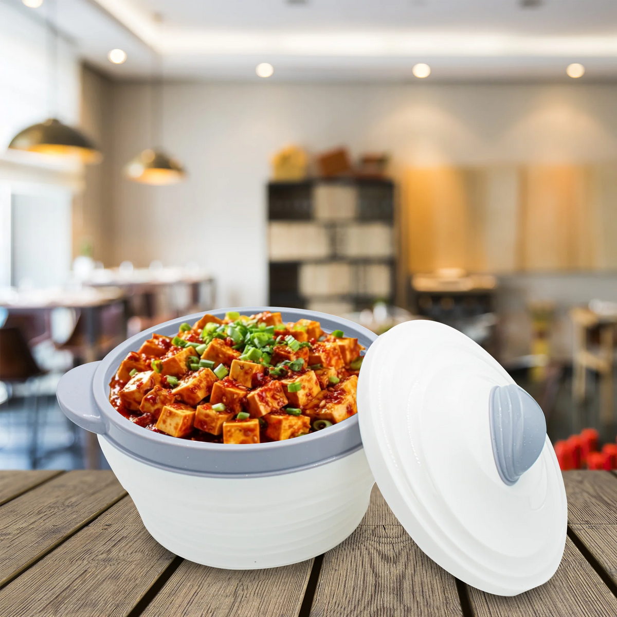 Cornello Insulated Casserole 1500 ml White