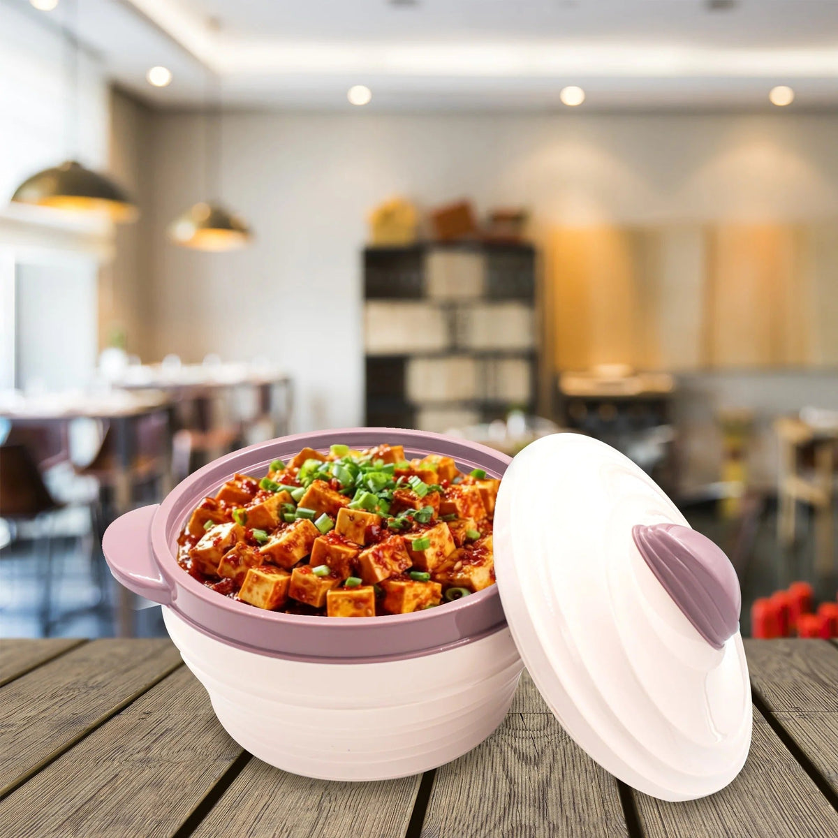 Cornello Insulated Casserole 1500 ml Purple
