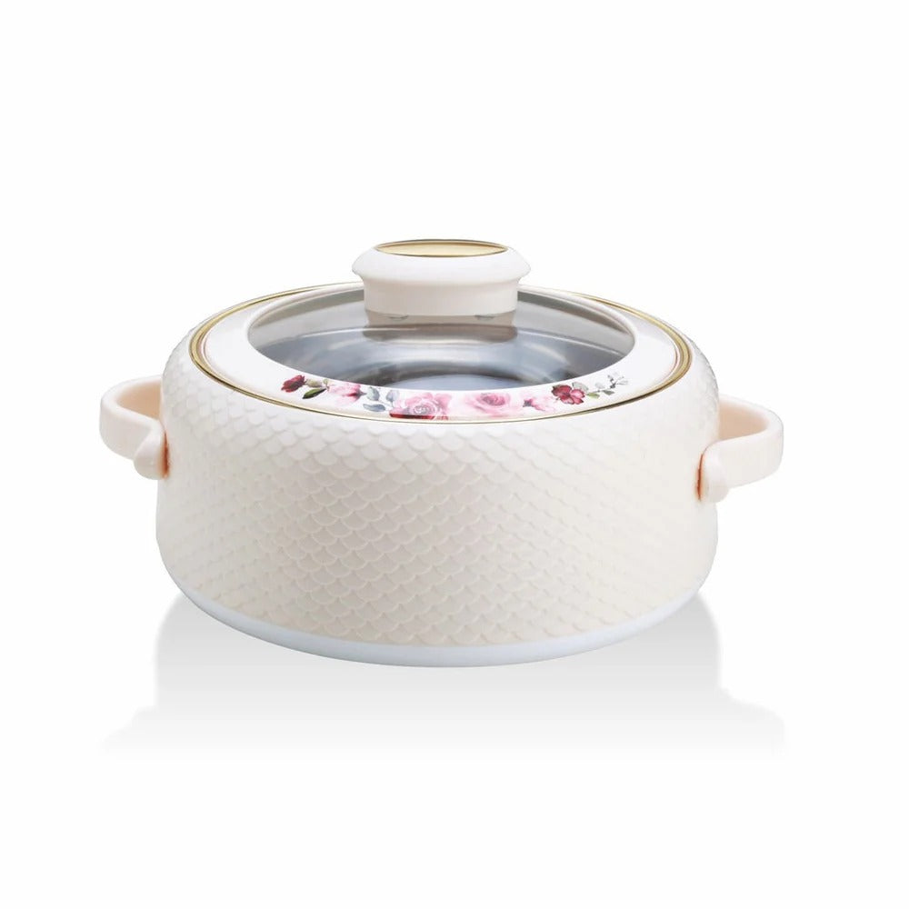 Coral Glass Lid Insulated Casserole 1500 ml
