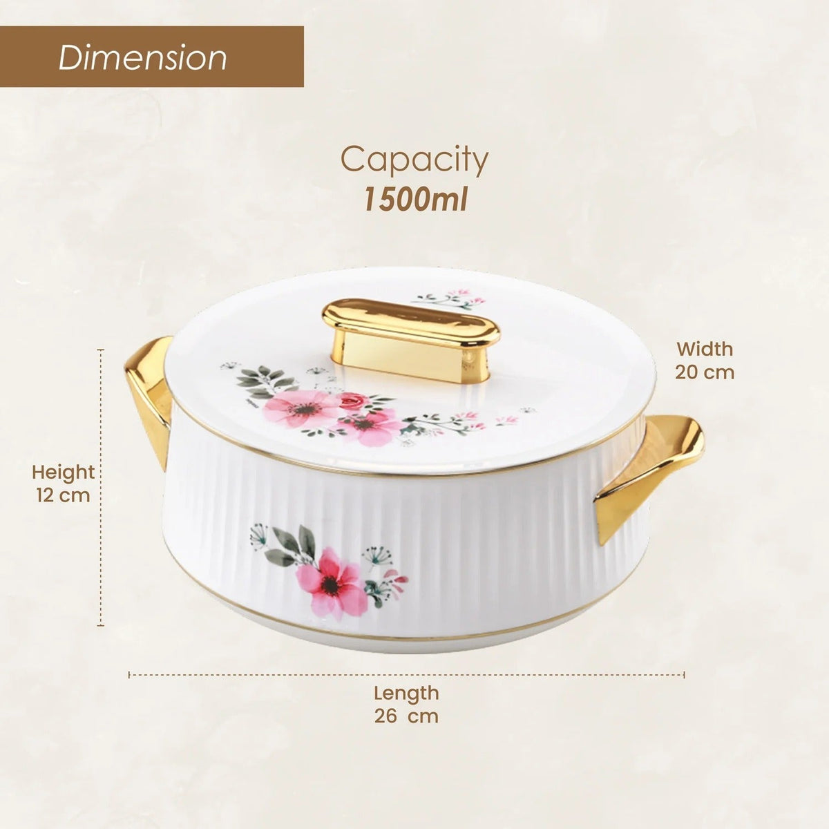 Essenza Insulated Casserole 1500 ml