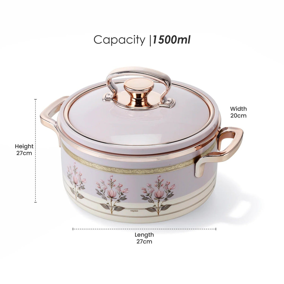 Rachel Premium Insulated Casserole 1500 ml