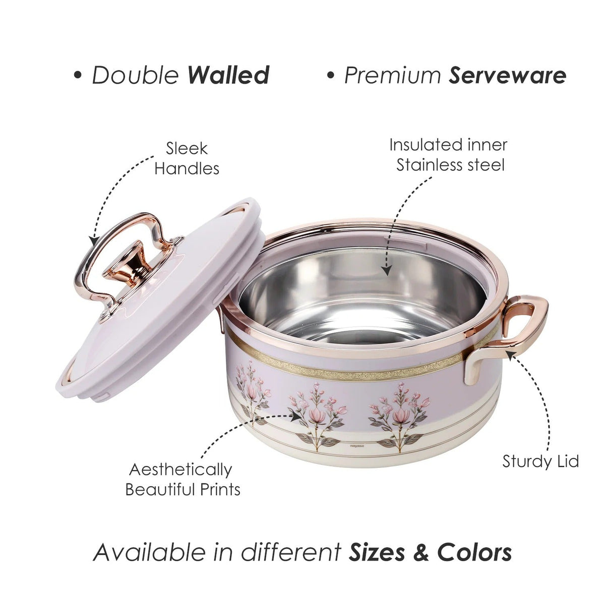 Rachel Premium Insulated Casserole 1500 ml