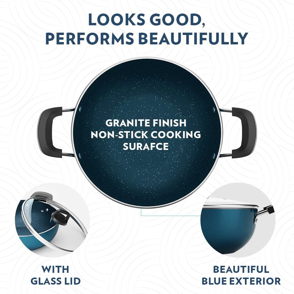 Non-Stick Kadhai with Lid