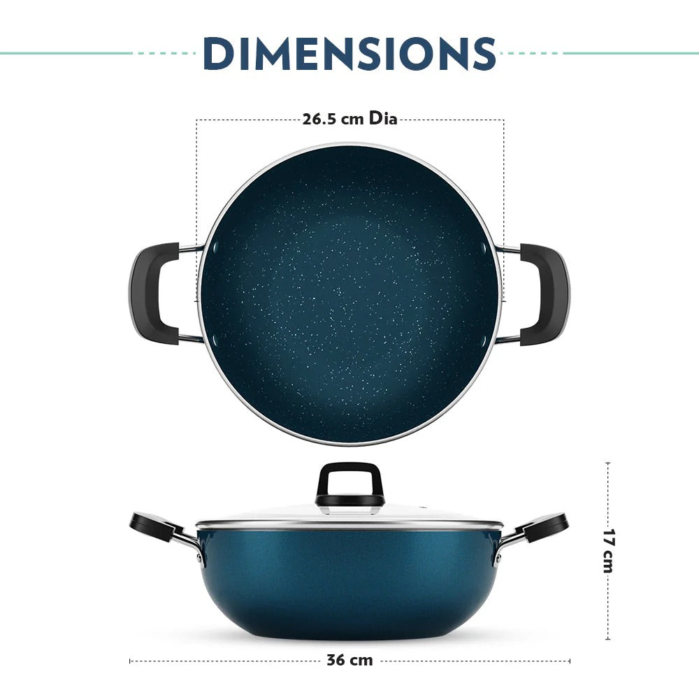 Non-Stick Kadhai with Lid