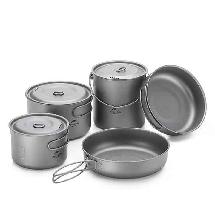 Titanium Lightweight Cookware