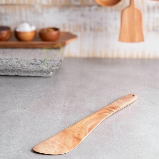 Neem Wood Ladle Fry Traditional Kitchen Ladle
