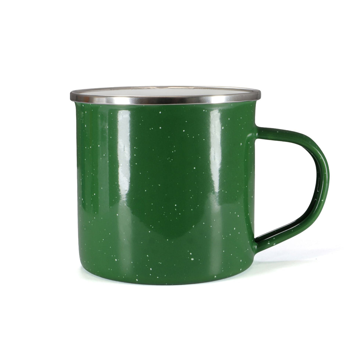 Enamel Drinking Cup Green