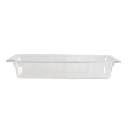 GN 2/4 Polycarbonate Gastronorm 65mm Clear