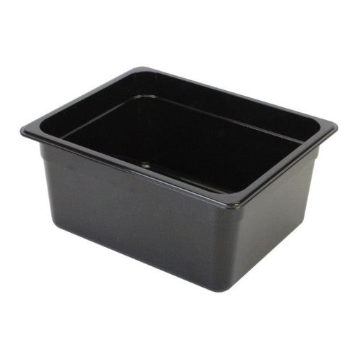 GN 1/2 Polycarbonate Gastronorm 150mm Black