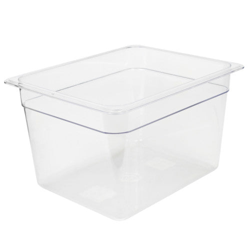 GN 1/2 Polycarbonate Gastronorm 200mm Clear