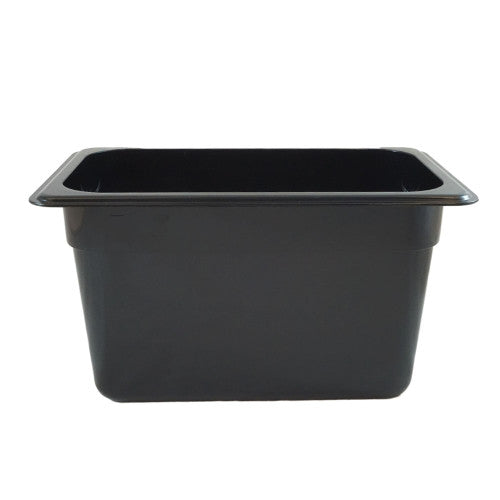 GN 1/2 Polycarbonate Gastronorm 200mm Black