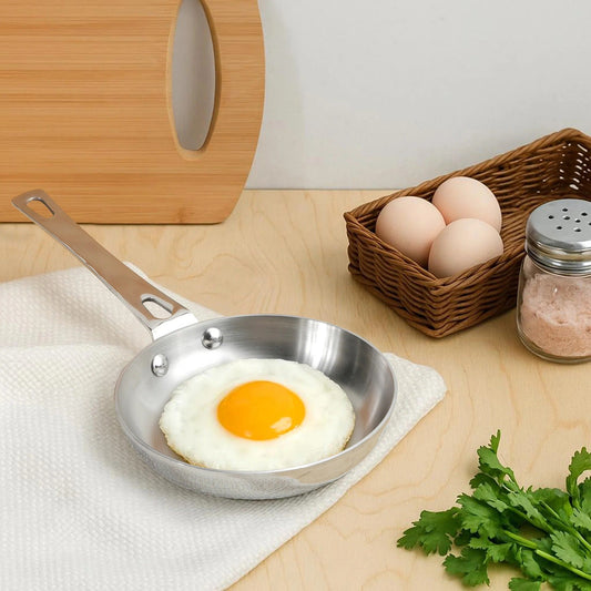 Triply Stainless Steel Mini Fry Pan -14 cm