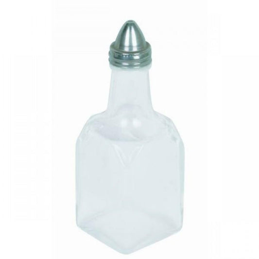 Stainless Steel Oil and Vinegar Cruets 177ml / 6oz - Pack of 12 Default Title