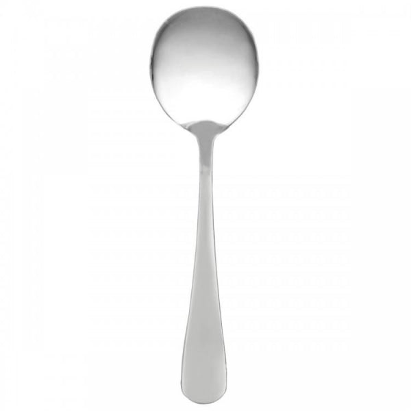 Stainless Steel Spoon - Pack of 12 - Design B Bouillon Spoon