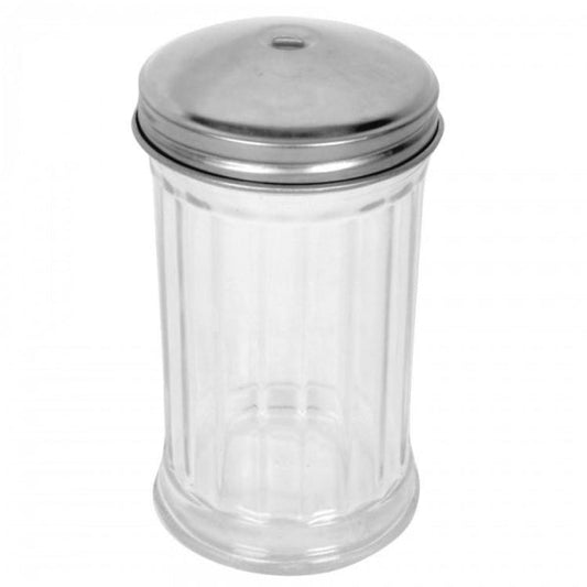 Stainless Steel Centre Hole Top Sugar Dispenser 355ml / 12 oz - Dozen