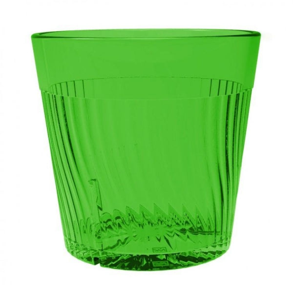 Green Rock Polycarbonate Glass Tumbler 240ml - Pack of 12