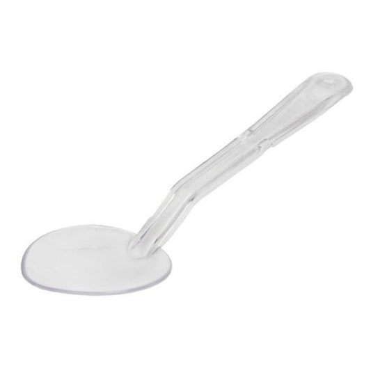 Polycarbonate Clear Solid Serving Spoon 330mm - Pack of 12 Default Title