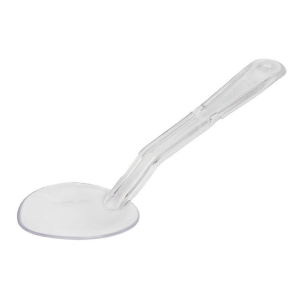 Polycarbonate Clear Solid Serving Spoon 279mm - Pack of 12 Default Title