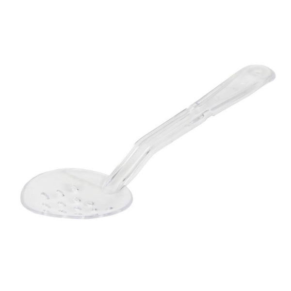 Polycarbonate Perforated Clear Serving Spoon 330mm - Pack of 12 Default Title