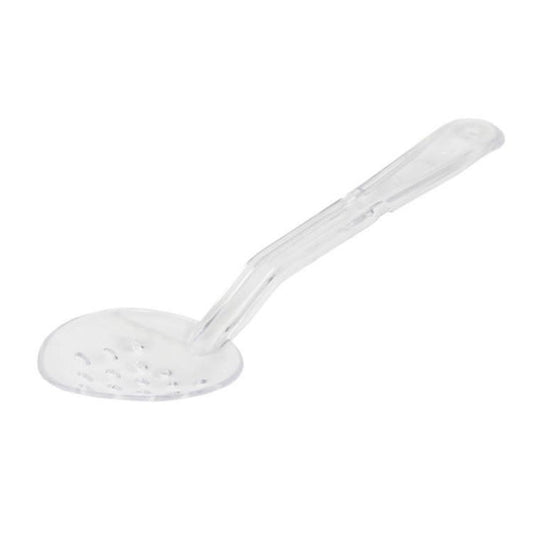 Polycarbonate Perforated Clear Serving Spoon 330mm - Pack of 12 Default Title
