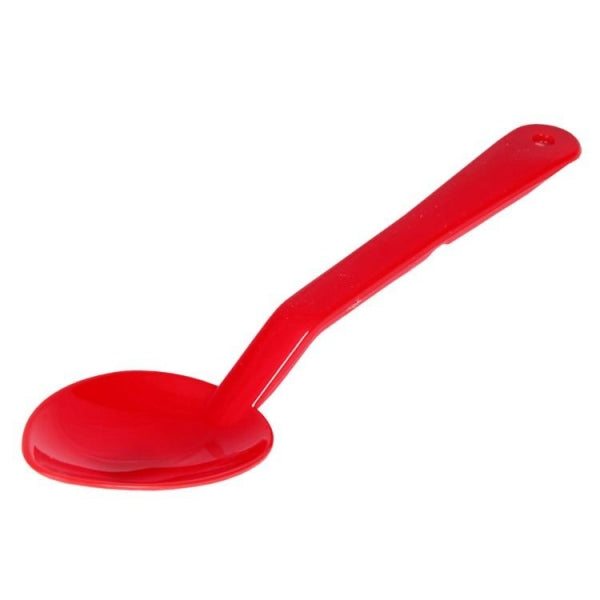 Polycarbonate Red Solid Serving Spoon 279mm - Pack of 12 Default Title
