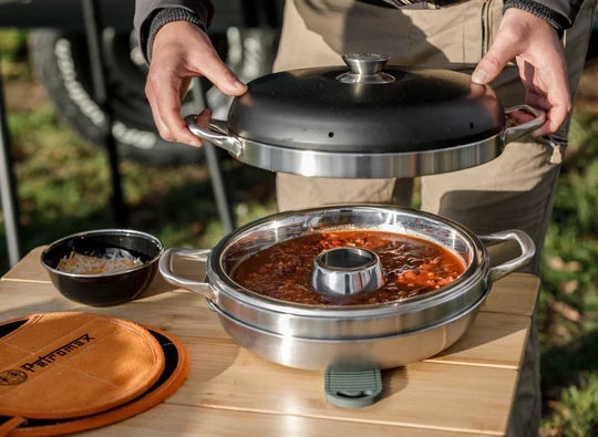 Stainless Steel Utensil Camping Oven
