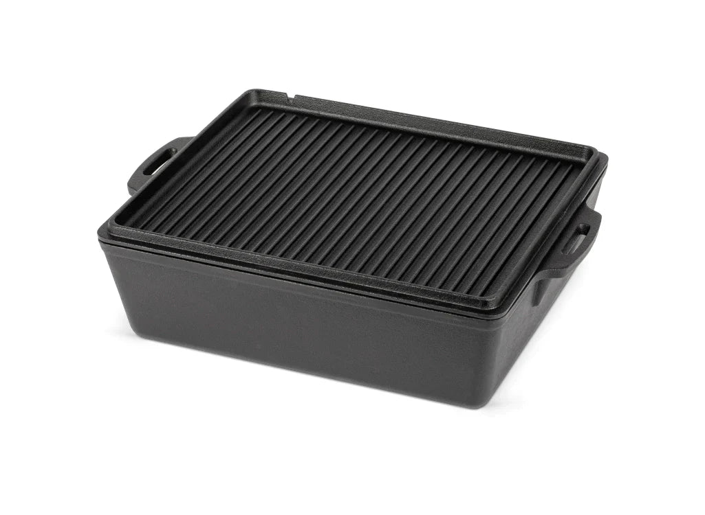 Cast Iron Loaf Pan with Lid - Extra Large