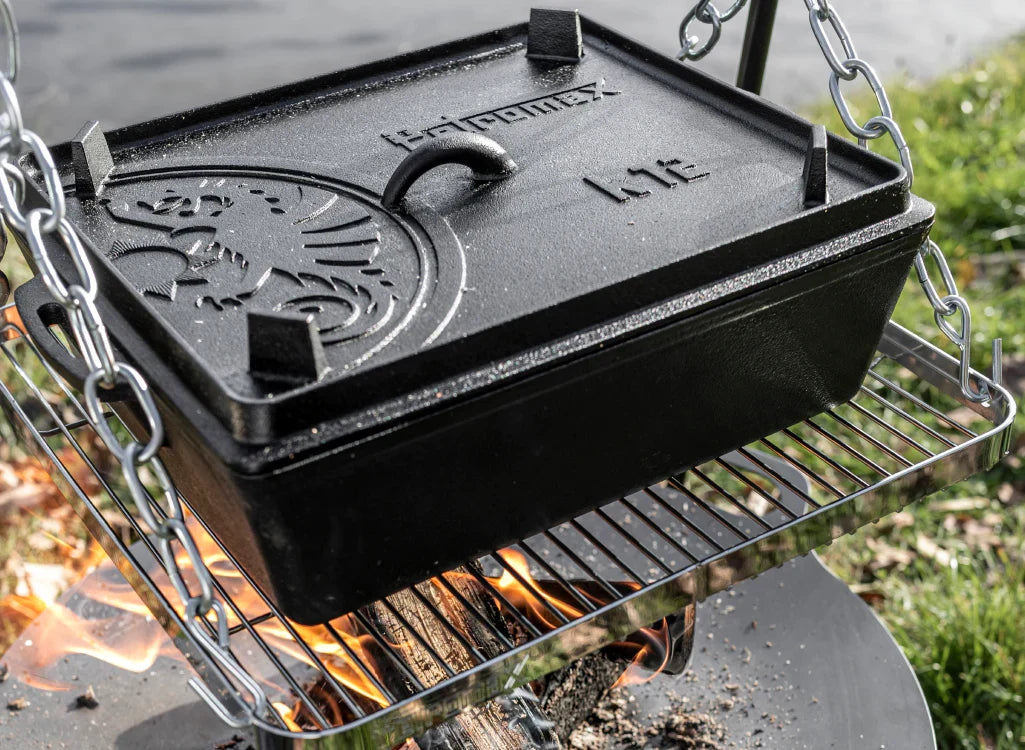 Cast Iron Loaf Pan with Lid - Extra Large