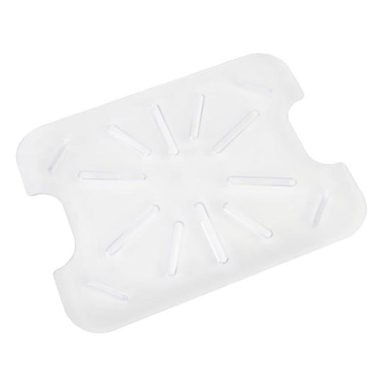 GN 1/4 Polycarbonate Gastronorm Drain Shelf Clear Default Title